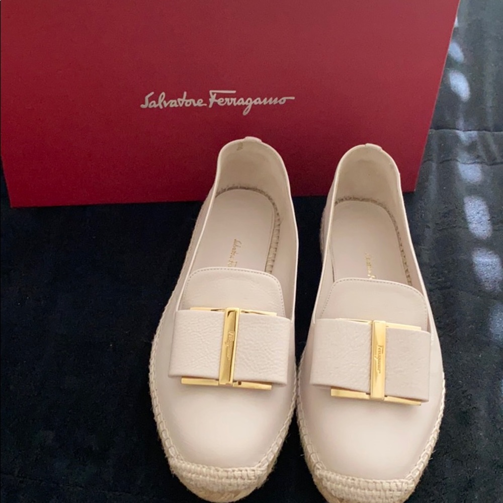 Brand New Salvatore Ferragamo Sannio Espadrilles